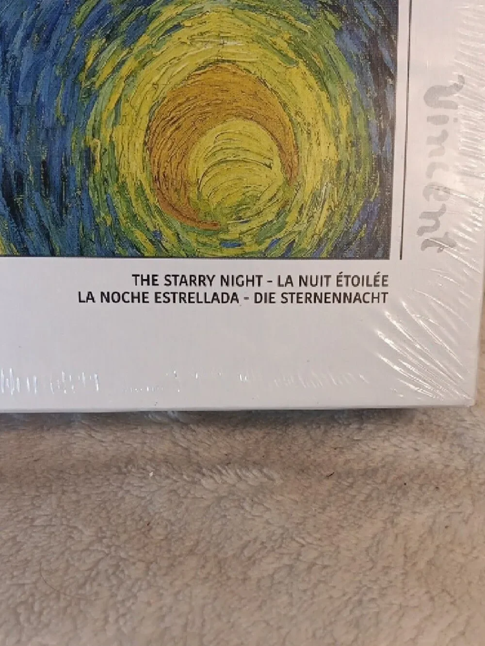 Vincent van Gogh 'Starry Night' Puzzle - Blue & Yellow